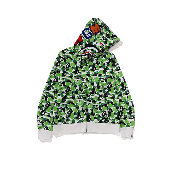 BAPE China Limited City Collection Chengdu Store Exclusive Separate Shark Full Zip