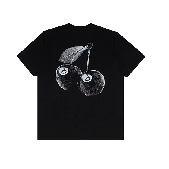 Stussy Cherries Tee Black