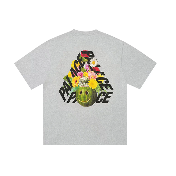 Palace P-3 Punch T-Shirt Grey Marl