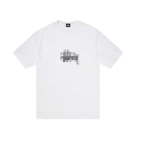 Stussy Refracted Tee White