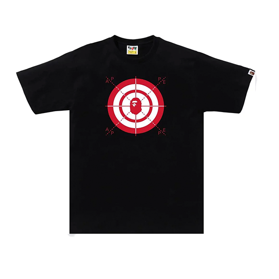 BAPE Shooting Gallery Tee Black