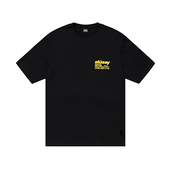 Stussy Pigment Dyed DNA Tee Black