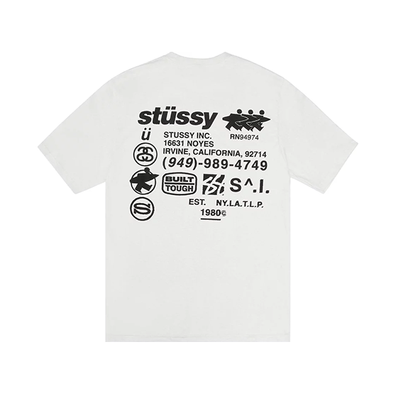 Stussy Pigment Dyed DNA Tee Natural