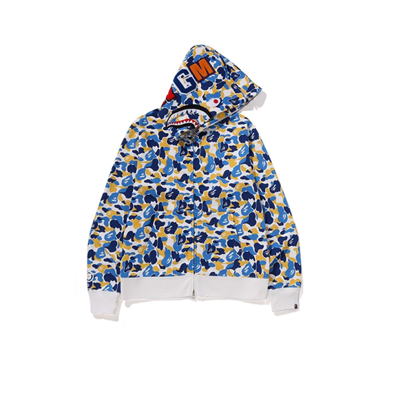 BAPE China Limited City Collection Separate Shark Full Zip Shanghai