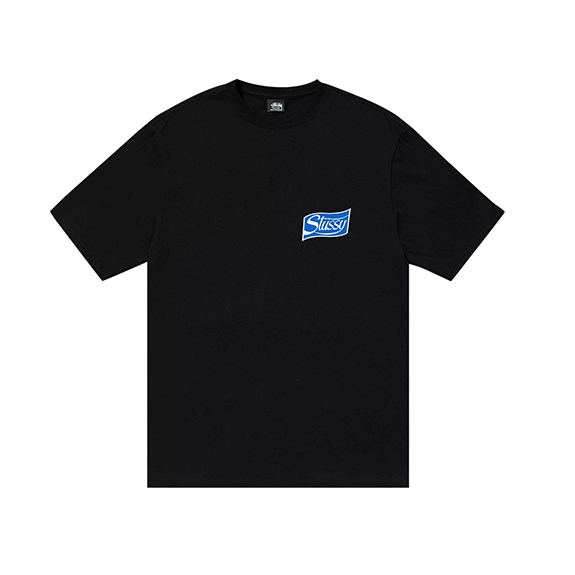 Stussy Soda Can Tee Black