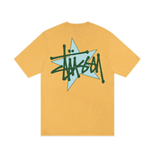 Stussy Star Tee Pigment Dyed Honey