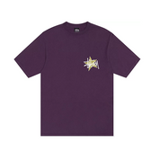 Stussy Star Tee Pigment Dyed Purple