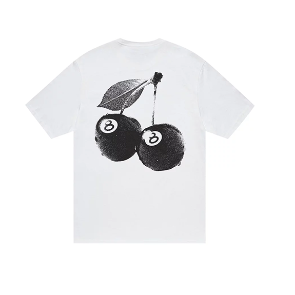 Stussy Cherries Tee White